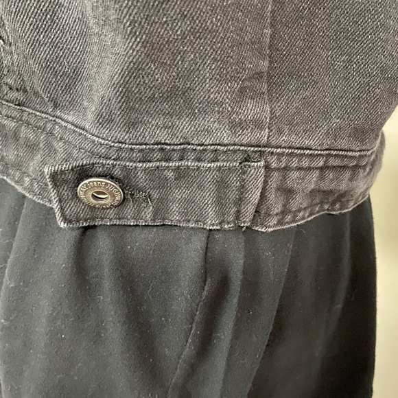 Highway Trucker Distressed Jean Jacket Size Large - Picture 8 of 11